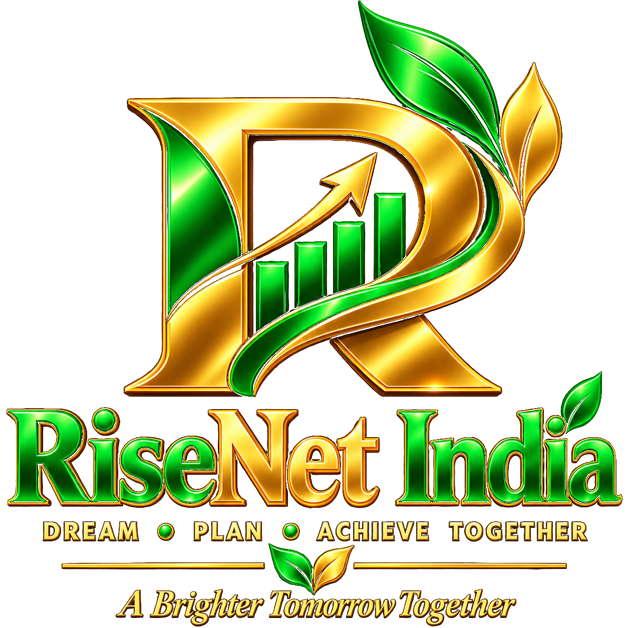RiseNet India logo